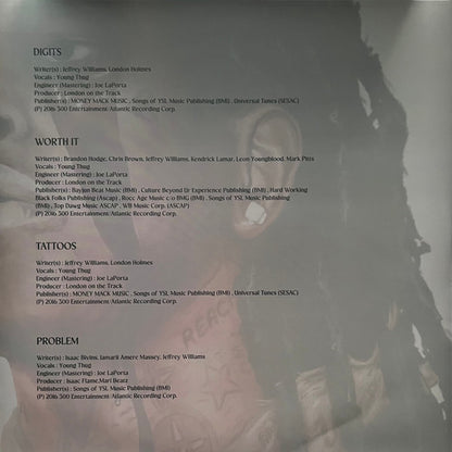Young Thug (2) : Slime Season 3 (LP, Album)
