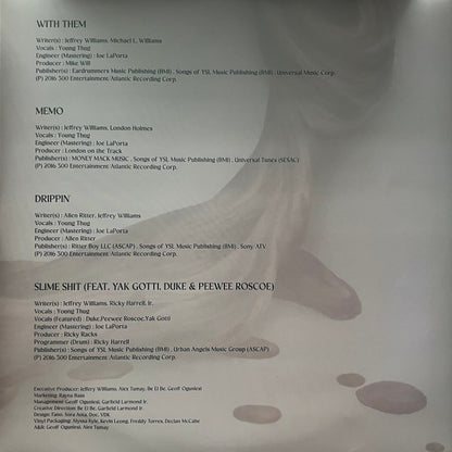 Young Thug (2) : Slime Season 3 (LP, Album)