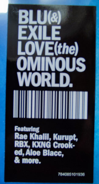 Blu & Exile : Love (The) Ominous World (LP, Album)