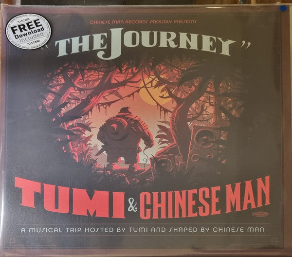 Tumi & Chinese Man : The Journey (2xLP, Album, Ltd, RP, Tur)