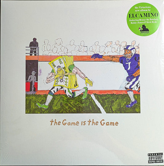 Elcamino (2) & Real Bad Man : The Game Is The Game (LP, Album, Ltd)