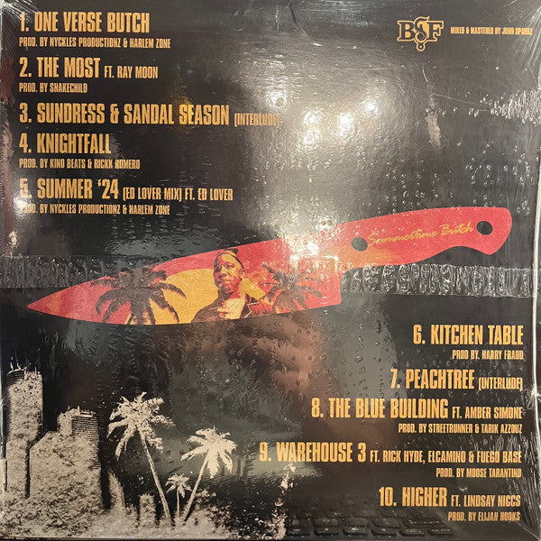 Benny The Butcher & Black Soprano Family : Summertime Butch (LP, Ltd, Num, Sil)