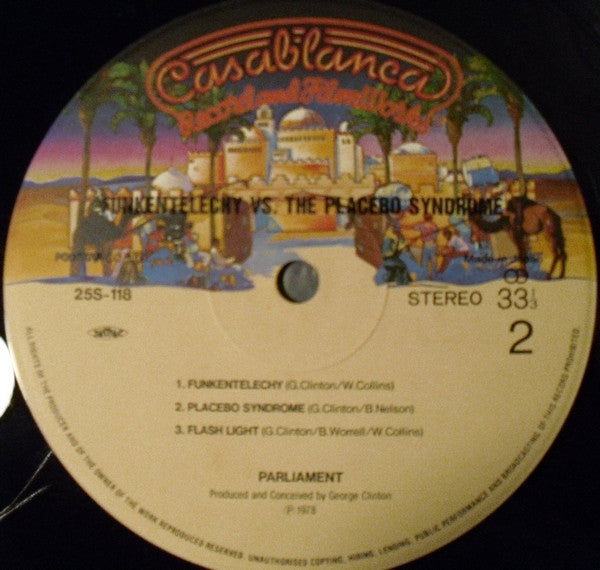 Parliament : Funkentelechy Vs. The Placebo Syndrome (LP, Album, RE)