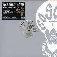 Daz Dillinger Featuring Kurupt : Daz Thang (12", Single, Promo)