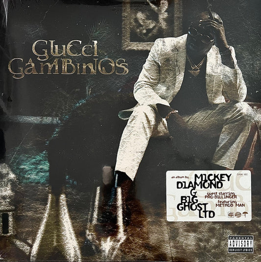 Mickey Diamond & Big Ghost LTD : Gucci Gambinos (LP, Ltd, Num, Bla)