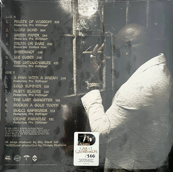 Mickey Diamond & Big Ghost LTD : Gucci Gambinos (LP, Ltd, Num, Bla)