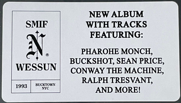 Smif-N-Wessun : Infinity (2xLP, Album, Gat)