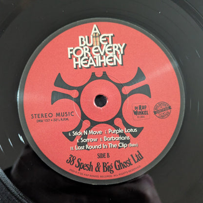 38 Spesh & Big Ghost Ltd : A Bullet For Every Heathen (LP, Album, Ltd, RE)