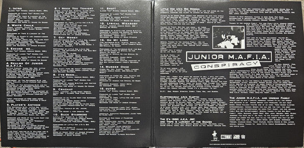 Junior M.A.F.I.A. : Conspiracy  (LP, Red + LP, Yel + Album, Ltd, Num, RE, Obi)