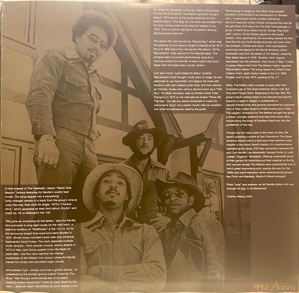 The Meters : Live At The Great American Music Hall 1975 (LP, RSD, Pur + LP, RSD, Gre + Album, RSD, Num)