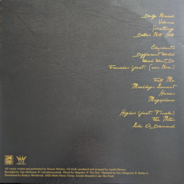 Apollo Brown & Hassaan Mackey : Daily Bread (LP, Album, RP, Bla)