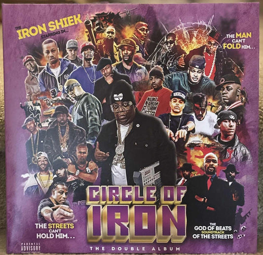 Iron Shiek : Circle Of Iron The Double Album (2xLP, Album, Red)