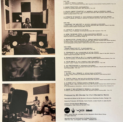 9th Wonder : The Wonder Years (2xLP, Album, Ltd, RE, Blu)