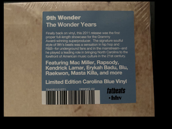 9th Wonder : The Wonder Years (2xLP, Album, Ltd, RE, Blu)