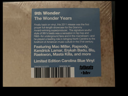 9th Wonder : The Wonder Years (2xLP, Album, Ltd, RE, Blu)
