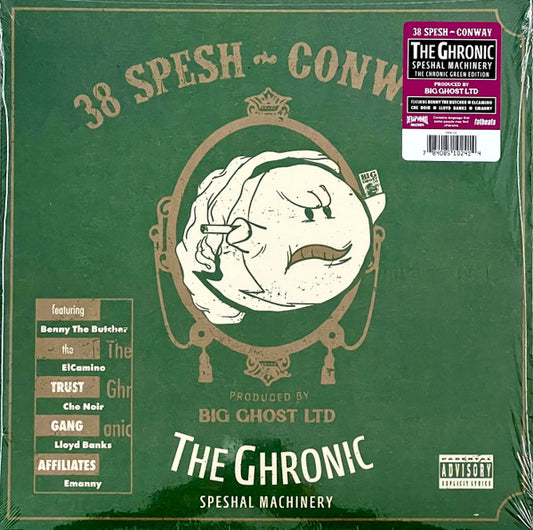 38 Spesh ~ Conway The Machine ~ Big Ghost LTD : The Ghronic: (Speshal Machinery) (LP, Album, Ltd, S/Edition, Gre)