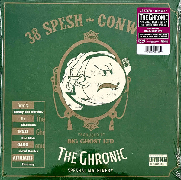 38 Spesh ~ Conway The Machine ~ Big Ghost LTD : The Ghronic: (Speshal Machinery) (LP, Album, Ltd, S/Edition, Gre)