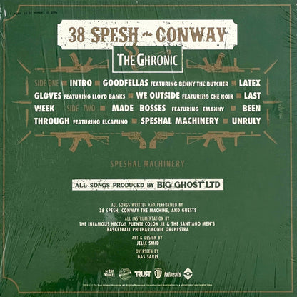 38 Spesh ~ Conway The Machine ~ Big Ghost LTD : The Ghronic: (Speshal Machinery) (LP, Album, Ltd, S/Edition, Gre)
