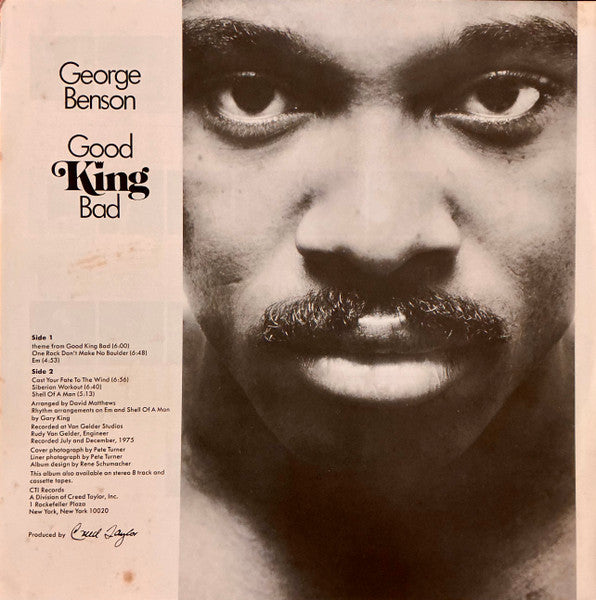 George Benson : Good King Bad (LP, Album, Ltd, RE)