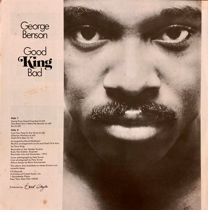 George Benson : Good King Bad (LP, Album, Ltd, RE)