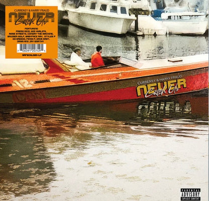 Curren$y & Harry Fraud : Never Catch Us (LP, Ltd, Sky)