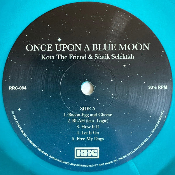 Kota The Friend & Statik Selektah : Once In A Blue Moon (LP, Album, Ltd, OBI)