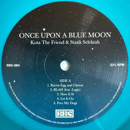 Kota The Friend & Statik Selektah : Once In A Blue Moon (LP, Album, Ltd, OBI)