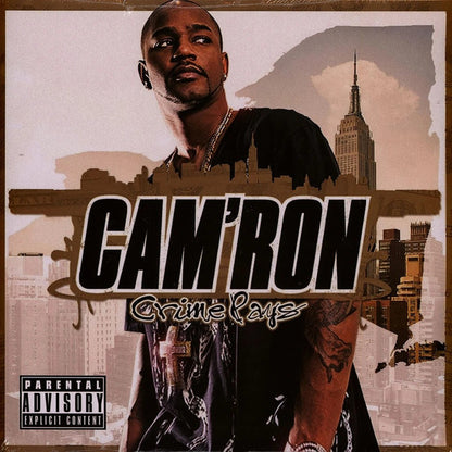 Cam'ron : Crime Pays (LP, Album, Ltd, Pin)