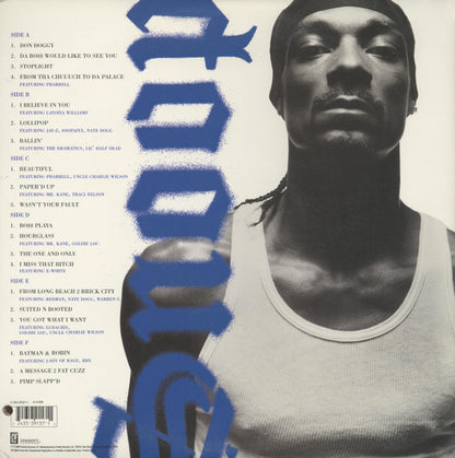 Snoop Dogg : Paid Tha Cost To Be Da Bo$$ (3xLP, Album, Gat)
