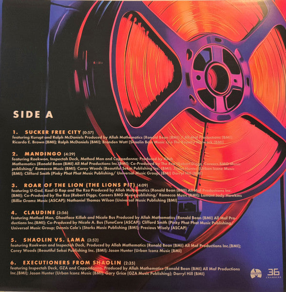 Wu-Tang Clan X Allah Mathematics : Black Samson, The Bastard Swordsman (LP, Album)