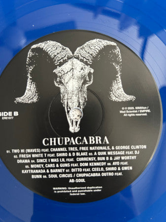 Jason Martin (8) & DJ Quik : Chupacabra (LP, Album, RE, Blu)