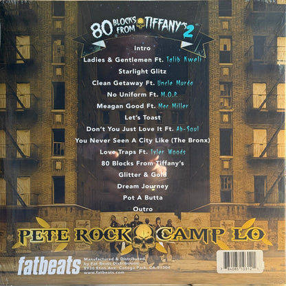 Pete Rock & Camp Lo : 80 Blocks From Tiffany's 2 (2xLP, Album, Ltd, RE, Lig)