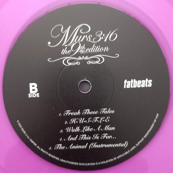 Murs : Murs 3:16 (The 9th Edition) (2xLP, Album, Ltd, Num, RP, OBI)