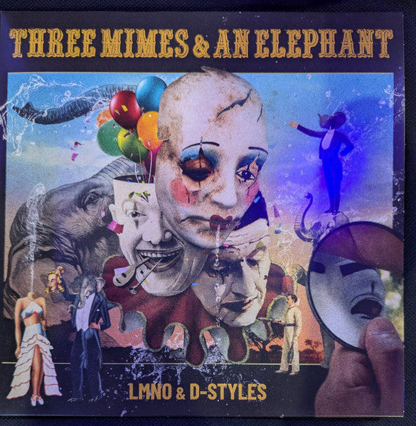 LMNO (2), D-Styles : Three Mimes & An Elephant (LP, Ltd, Ele)