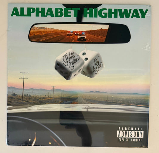 Boldy James & V Don : Alphabet Highway (LP, Album, Ltd, Yel + Flexi, 7", Gre)