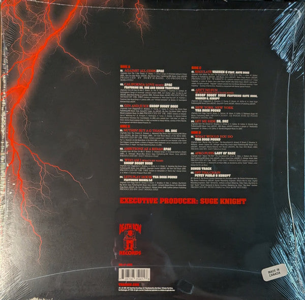 Various : The Very Best Of Death Row (2xLP, Comp, Ltd, 180)