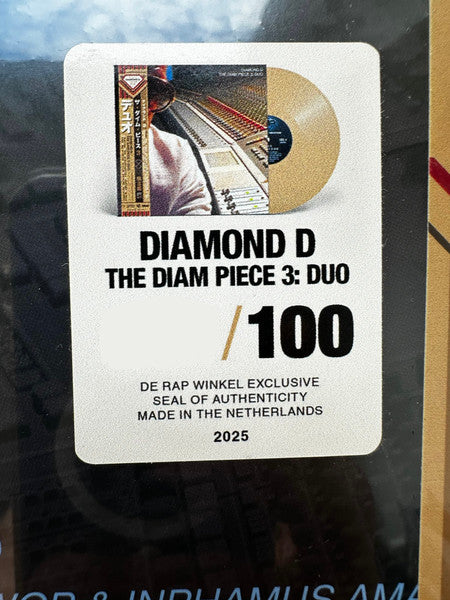 Diamond D : The Diam Piece 3: Duo (LP, Album, Ltd, Num, OBI)