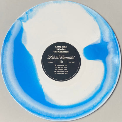 Larry June, 2 Chainz & Alchemist : Life Is Beautiful (LP, Album, Ltd, Blu)