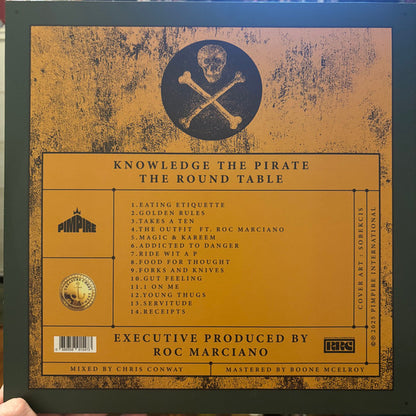 Knowledge The Pirate, Roc Marciano : The Round Table (12", Album, Ltd, Art)