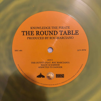 Knowledge The Pirate, Roc Marciano : The Round Table (12", Album, Ltd, Art)