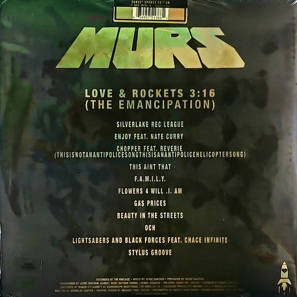 Murs : Love & Rockets 3:16 (The Emancipation) (LP, Album, Sun)