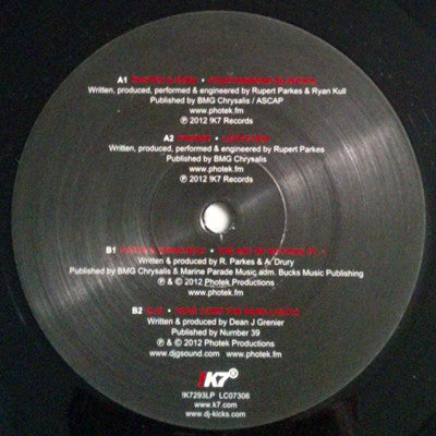 Photek : DJ-Kicks (2x12", Comp)