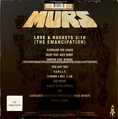 Murs : Love And Rockets 3:16 (The Emancipation) (LP, Album, Ora)