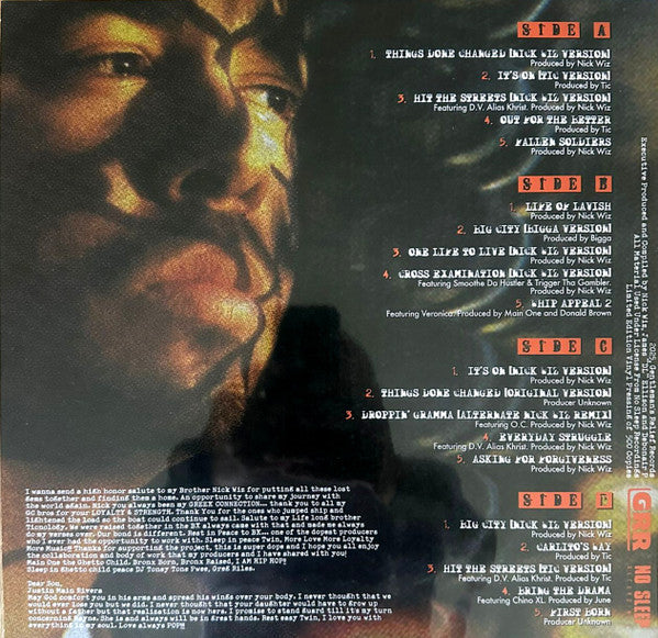 Nick Wiz Presents Main One : Forgotten Child (2xLP, Comp, Ltd, Ora)