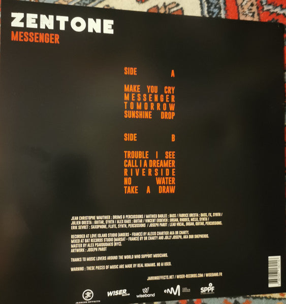 Zentone = Zenzile & High Tone : Messenger (LP)
