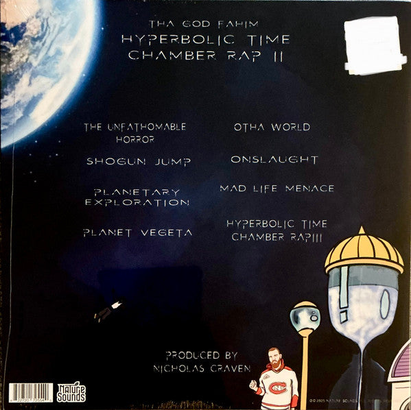 ThaGodFahim & Nicholas Craven : Hyperbolic Time Chamber Rap 2 (LP, Album)