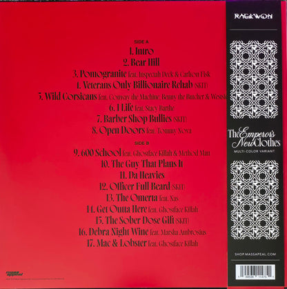 Raekwon : The Emperor's New Clothes (LP, Album, Dlx, Red)