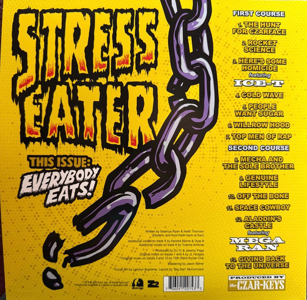 Stress Eater : Everybody Eats! (LP, Album, Ltd, Pur)