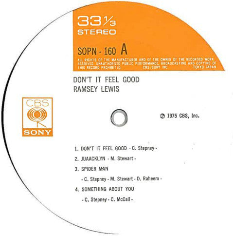 Ramsey Lewis : Don't It Feel Good (LP, Album)