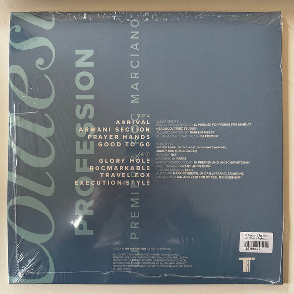 DJ Premier & Roc Marciano : The Coldest Profession (LP, Album, Ltd, Whi)